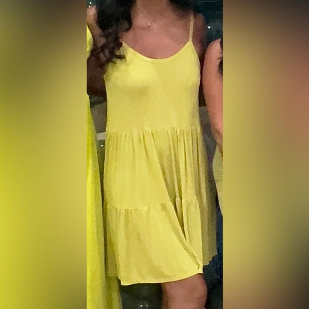 Bright Yellow Summer Dress